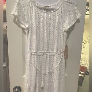 NWT True Craft Girls White Dress